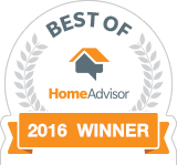 HomeAdvisor Best of 2016 Winner logo
